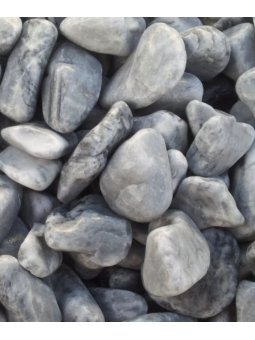 Galet Marbre Gris-bleuté 20 Kg