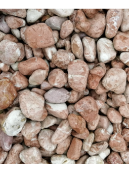 Galet Marbre Rouge 20 Kg