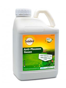 Anti mousse gazon