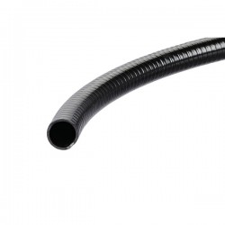 Tuyau spiralé noir 1", 1m